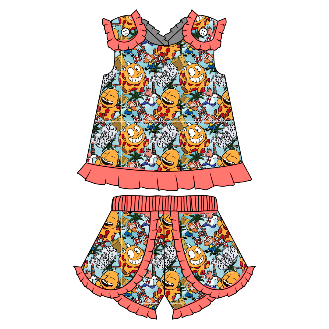 Maggie Evie Tulip Short Set Knit - PRE ORDER