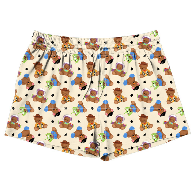 Toy Box Besties Jazzy Adult Pajama Bamboo Shorts - Pre Order