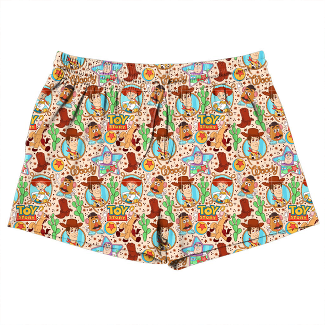 Howdy Partner Jazzy Adult Pajama Bamboo Shorts - Pre Order