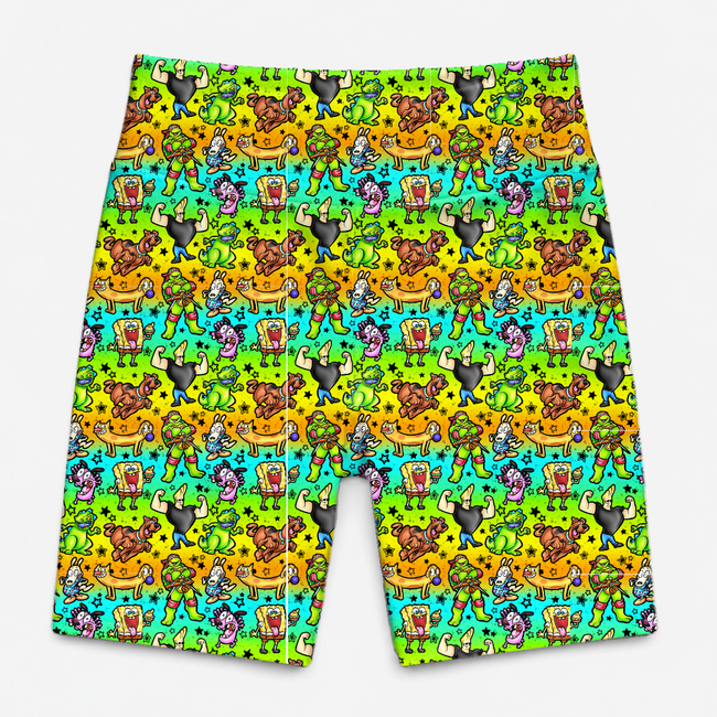 Cartoons Pebble Girl's Biker Shorts Knit - PRE ORDER