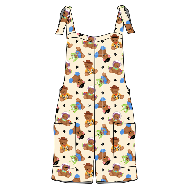 Toy Box Besties Delilah Women's Short Romper - Knit - Pre Order