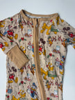 CLASSIC XMAS - DREAMLAND LONG SLEEVE SLEEPER - BAMBOO