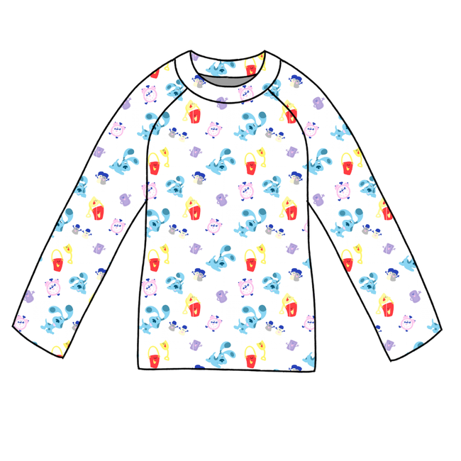 Clue Long Sleeve Swim Shirt - Pre Order