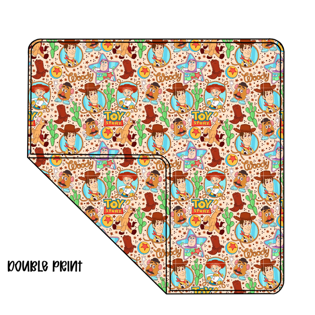 Howdy Partner Dreamscape Blanket 57.5x80 - Knit - PRE ORDER