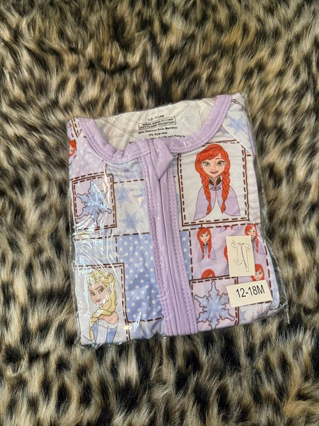 14. LET IT GO DREAMLAND LONG SLEEVE SLEEPER - Bamboo - 12/18M