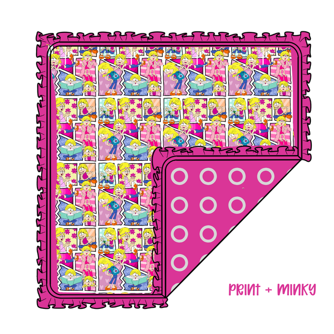Lizzie Enchanted Blanket - 50x50 - Knit - PRE ORDER