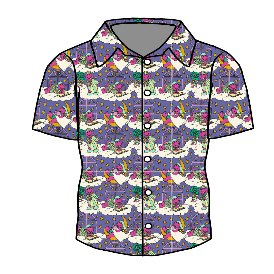 Sweet Dreams - Twilight Men's Button Down Bamboo - Pre Order