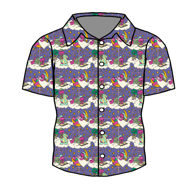 Sweet Dreams - Twilight Men's Button Down Bamboo - Pre Order