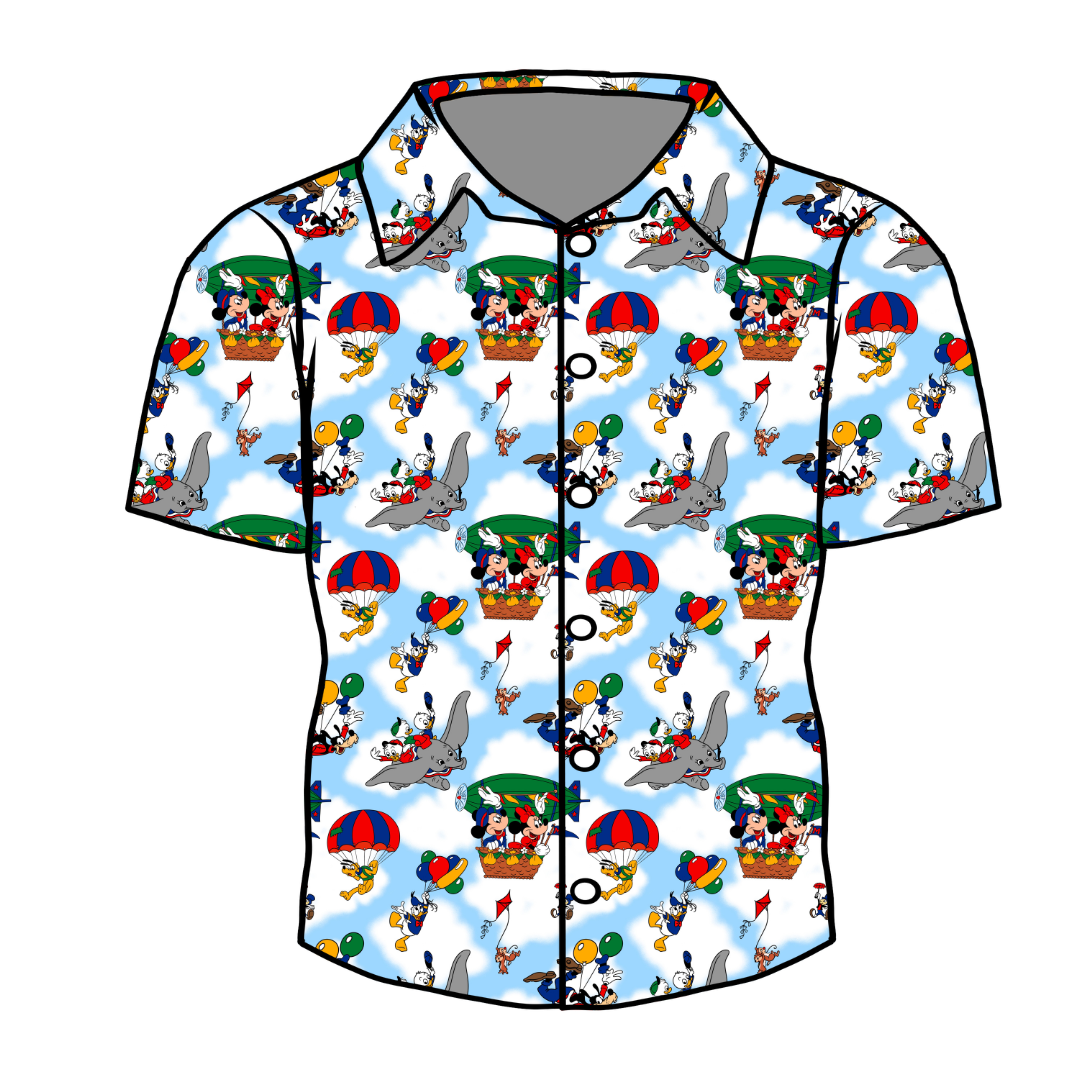 Blimp - Twilight Men's Button Down Bamboo - Pre Order
