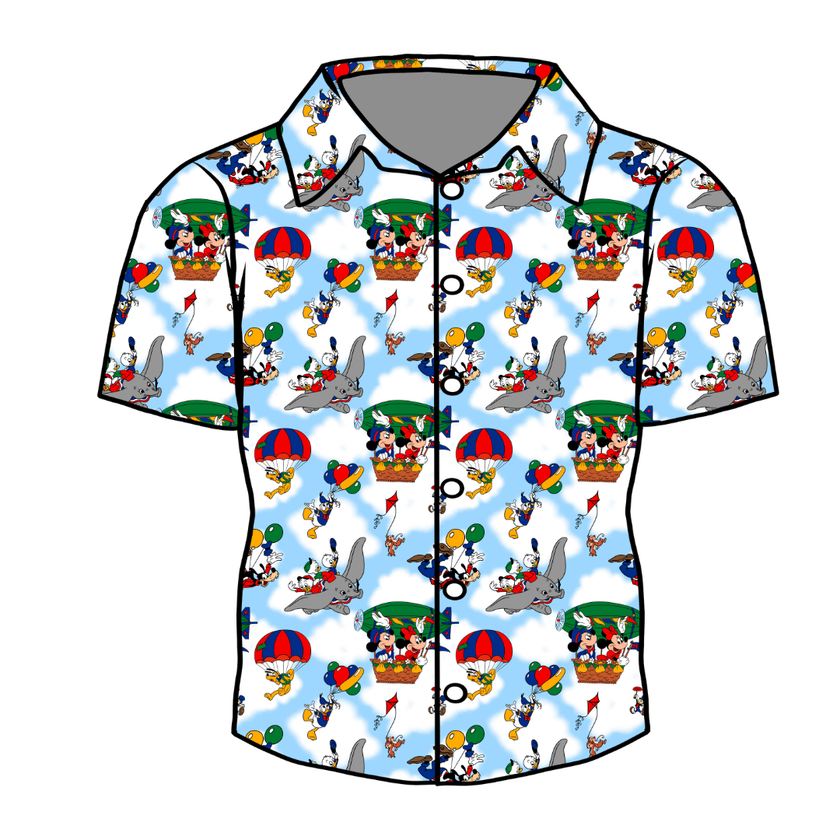 Blimp - Twilight Men's Button Down Bamboo - Pre Order