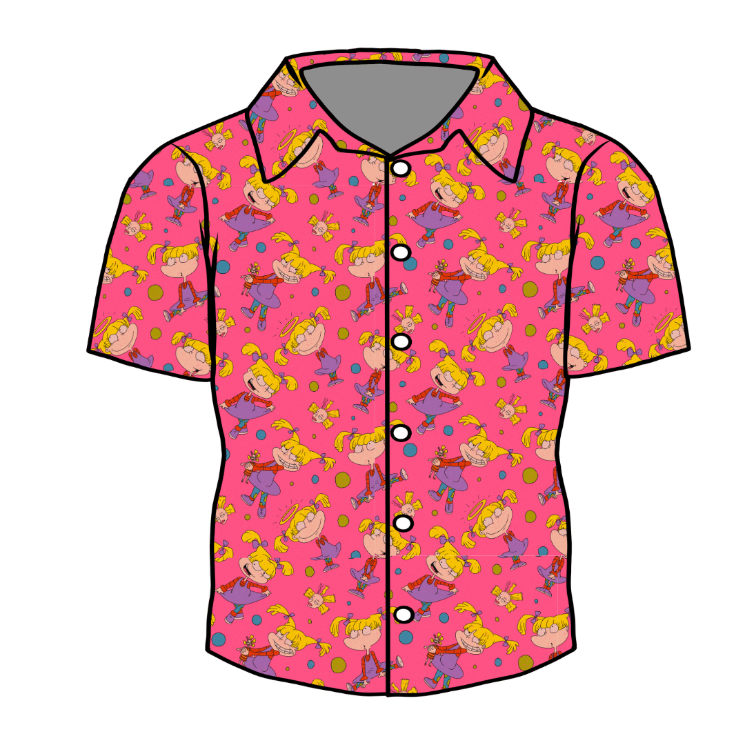 Angelic - Twilight Men's Button Down Bamboo - Pre Order