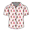 Dino Vintage Sheet - Twilight Men's Button Down Bamboo - Pre Order
