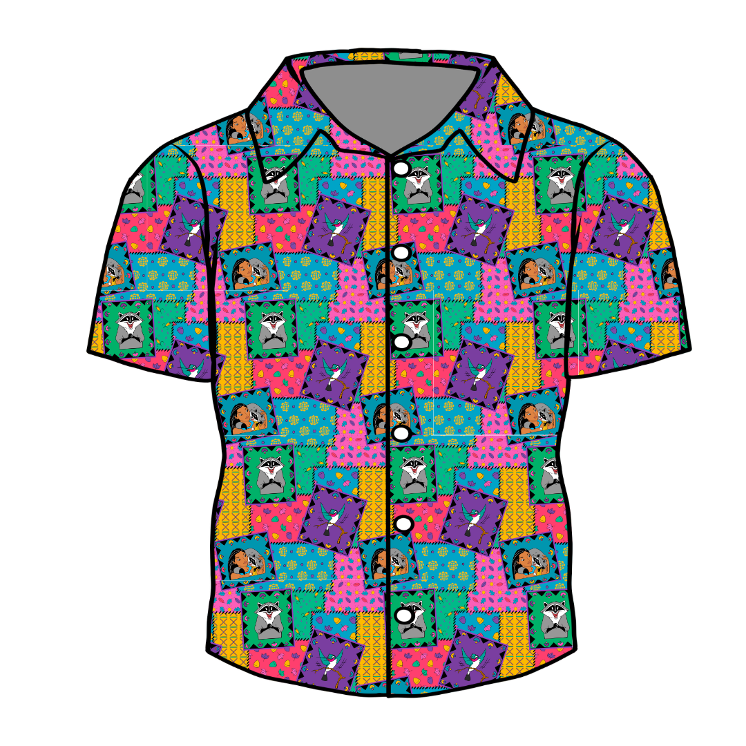 Wind Color - Twilight Men's Button Down Bamboo - Pre Order