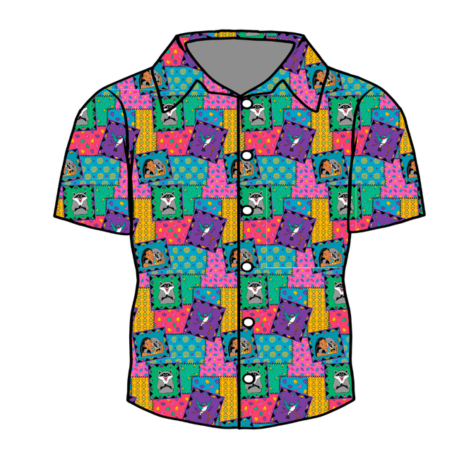 Wind Color - Twilight Men's Button Down Bamboo - Pre Order