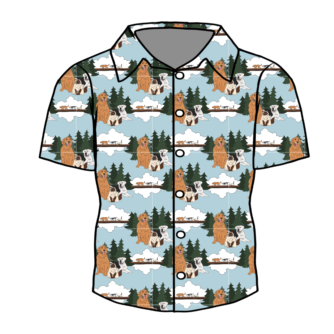 Homeward - Twilight Men's Button Down Bamboo - Pre Order