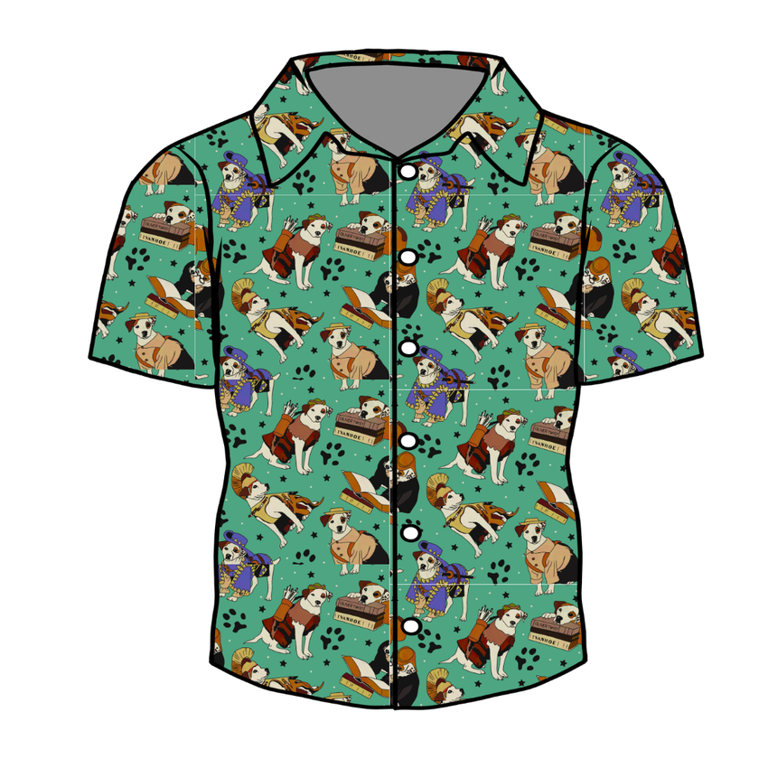 Wishbone - Twilight Men's Button Down Bamboo - Pre Order