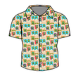 Turtle Dreams - Twilight Men's Button Down Bamboo - Pre Order