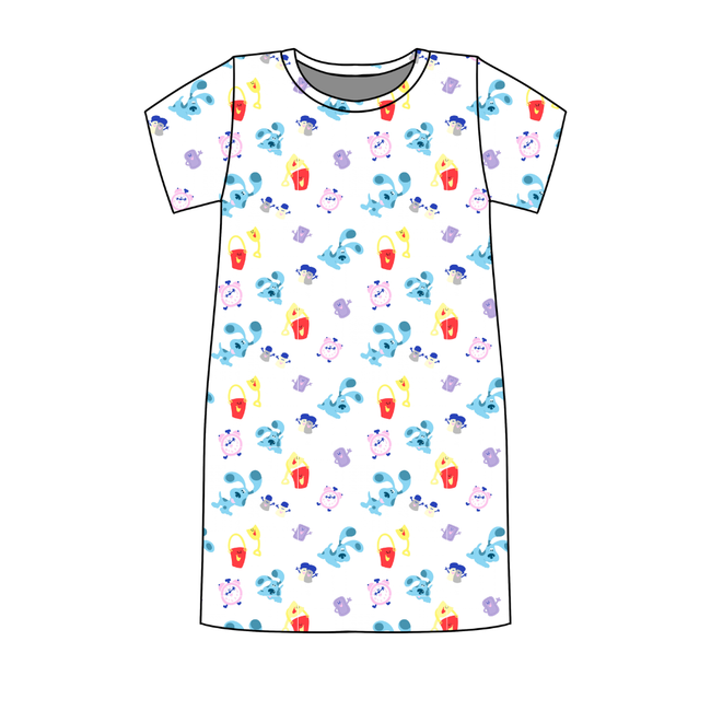 Clue Poppy Oversized Sleep Shirt Bamboo - Pre Order