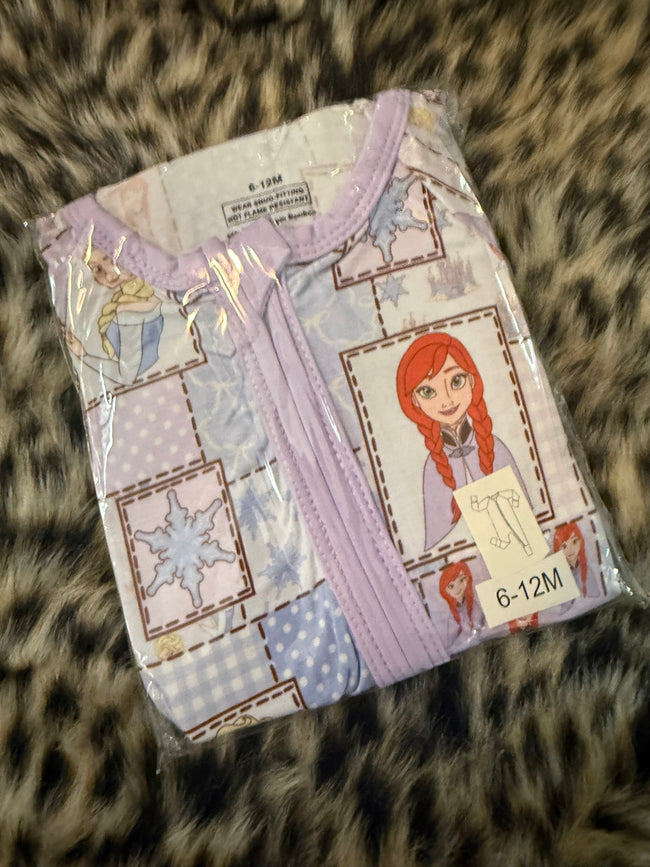 13. LET IT GO DREAMLAND LONG SLEEVE SLEEPER - Bamboo - 6/12M