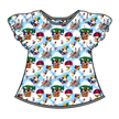 Blimp - Moon Short Sleeve Flutter Bamboo Shirt - PRE ORDER