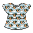 Homeward - Moon Short Sleeve Flutter Bamboo Shirt - PRE ORDER