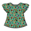 Wishbone - Moon Short Sleeve Flutter Bamboo Shirt - PRE ORDER