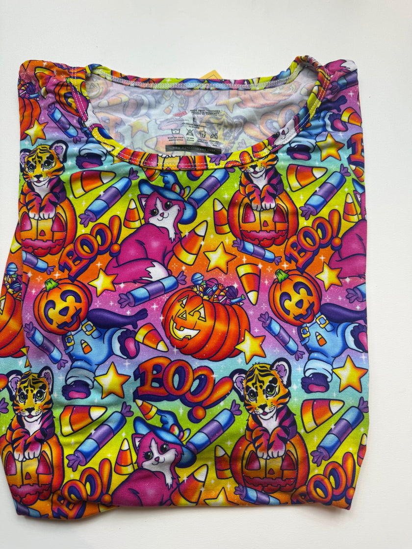 CANDY CORN CUTIES - ADULT SHORT SLEEVE SHIRT - BAMBOO