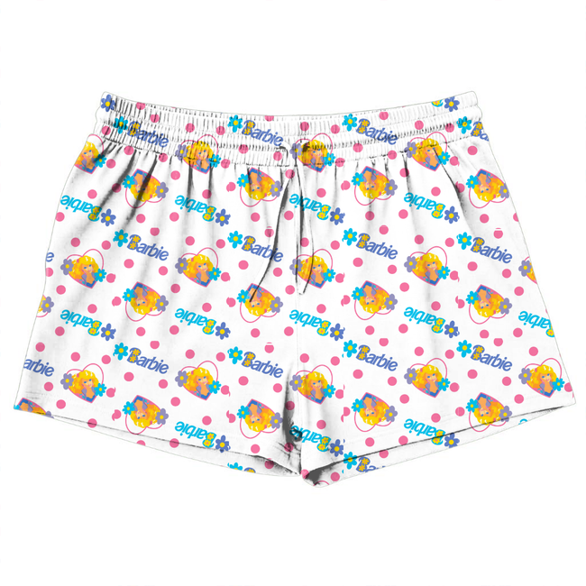 Party Girl Vintage Sheet - Jazzy Adult Pajama Bamboo Shorts - Pre Order