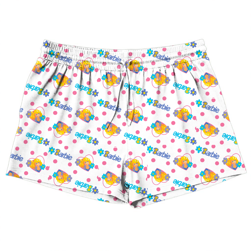 Party Girl Vintage Sheet - Jazzy Adult Pajama Bamboo Shorts - Pre Order