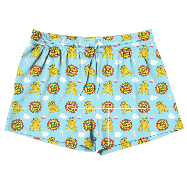 On the Island - Jazzy Adult Pajama Bamboo Shorts - Pre Order