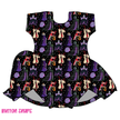 Mean Girl Era Charming Short Sleeve Skirted Leotard - Bamboo - PRE ORDER