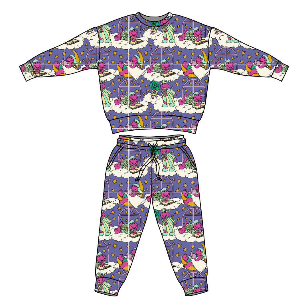 Sweet Dreams Flex Long Sleeve Jogger Set - PRE ORDER