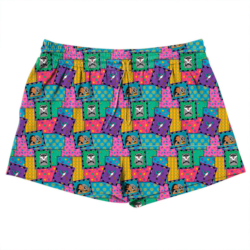 Wind Color - Jazzy Adult Pajama Bamboo Shorts - Pre Order