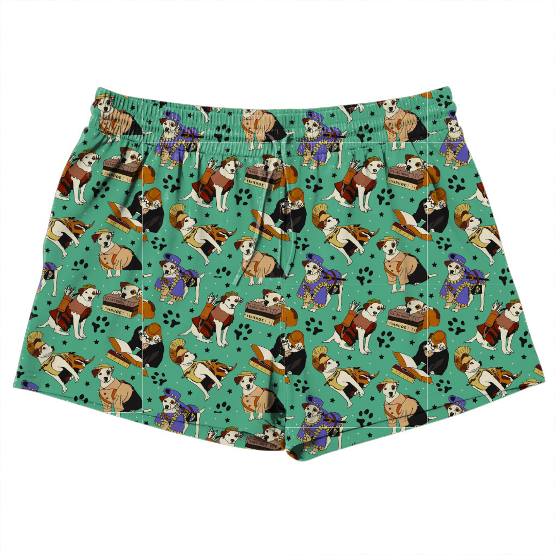 Wishbone - Jazzy Adult Pajama Bamboo Shorts - Pre Order