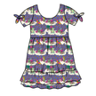 Sweet Dreams Serenity Short Sleeve Lounge Dress - PRE ORDER