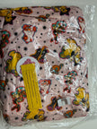 HALLOWEEN BEAR - CRIB SHEET - KNIT