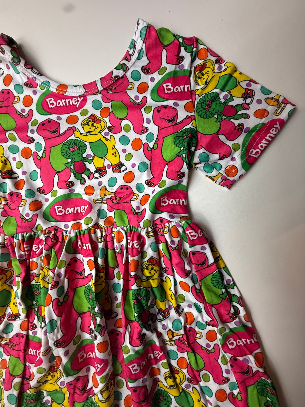 GUMDROPS - SIERRA SHORT SLEEVE TWIRL DRESS - KNIT