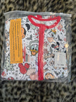 Magical Christmas - Dreamland Long Sleeve Sleeper - Bamboo - Ready to Ship Christmas