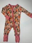 GIRL MOUSE XMAS - DREAMLAND LONG SLEEVE SLEEPER - BAMBOO