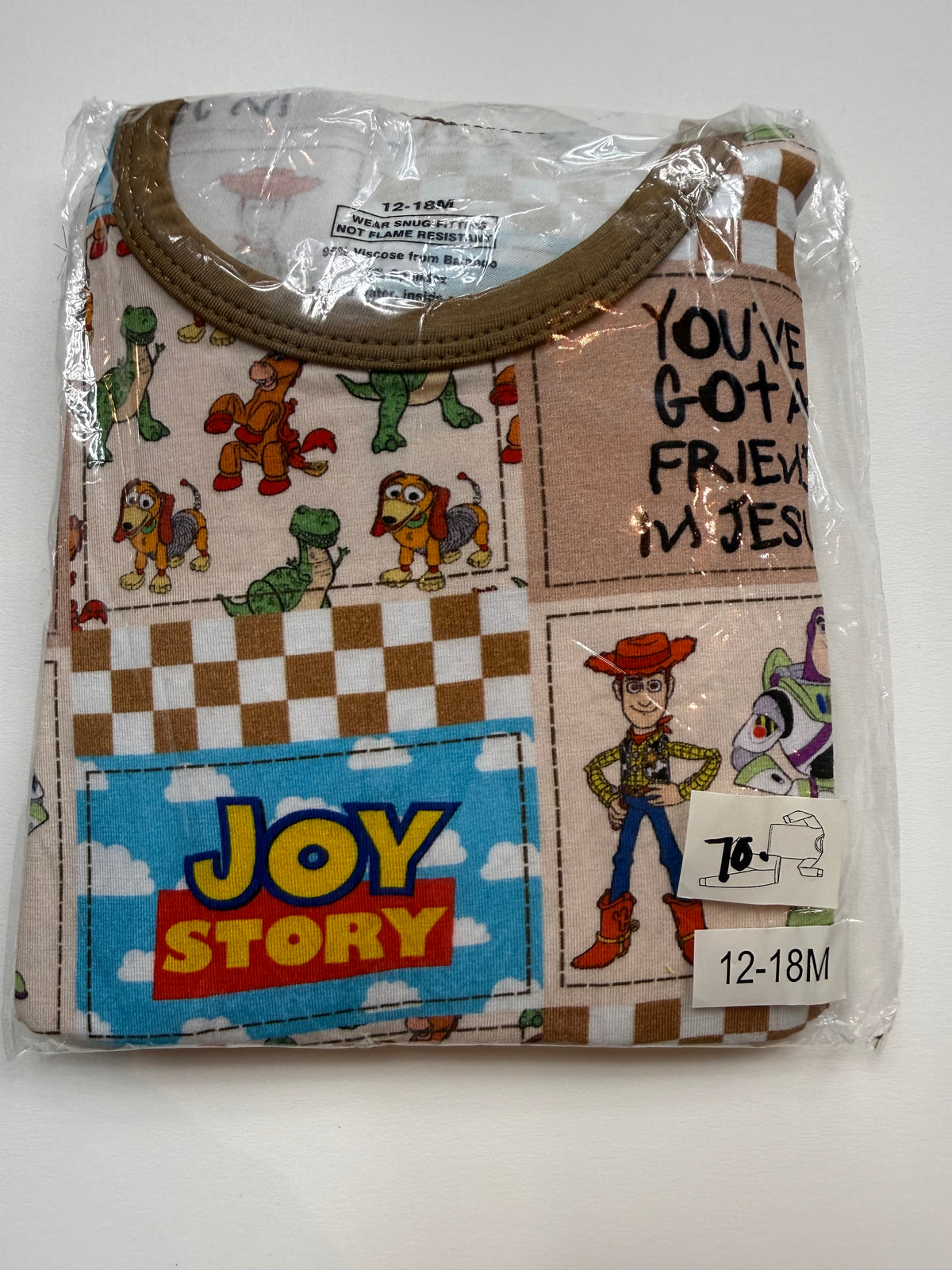 FRIEND IN JESUS - SLUMBER LONG SLEEEVE PAJAMA PANTS SET - BAMBOO