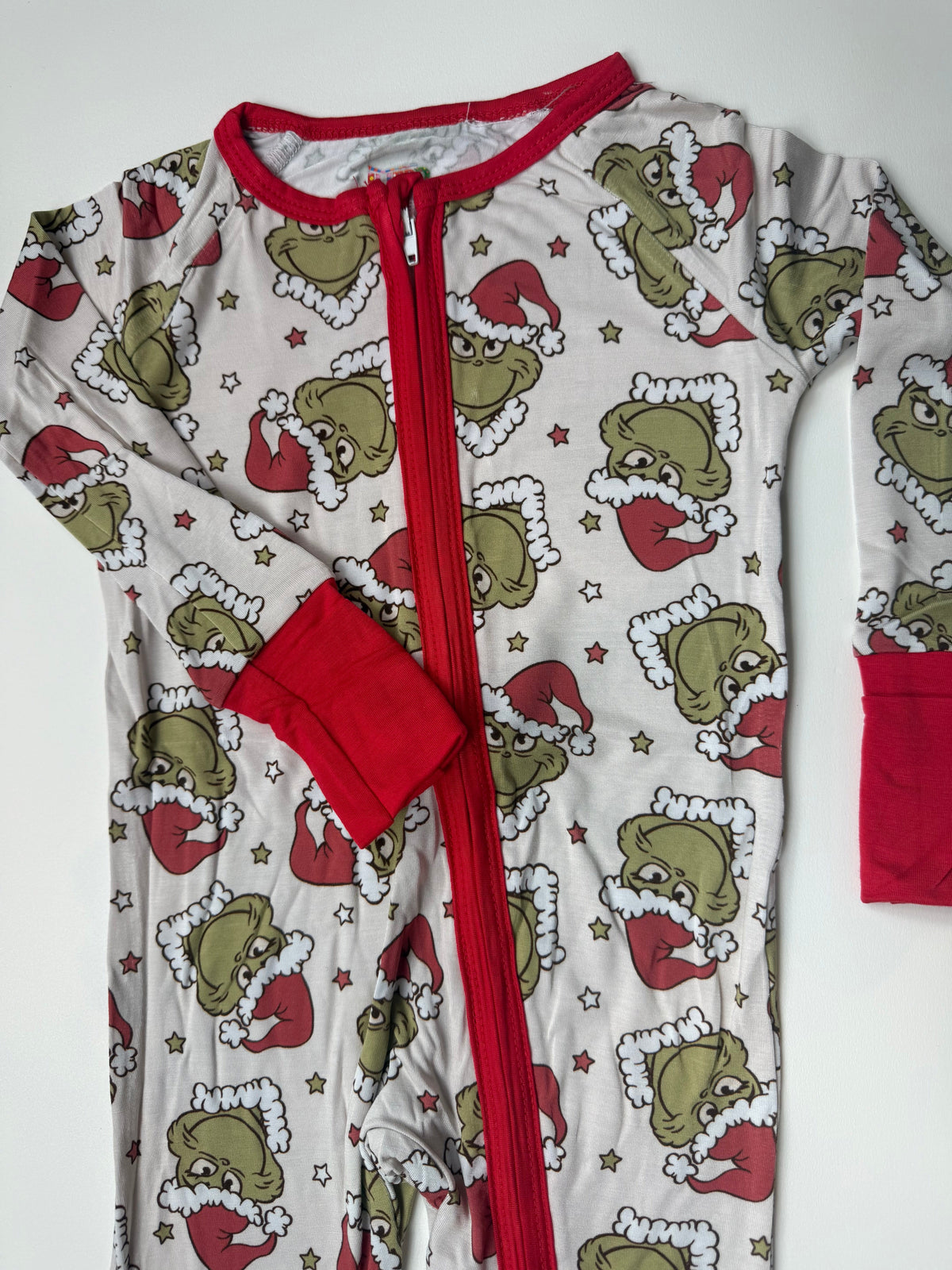 MEAN GREEN - DREAMLAND LONG SLEEVE SLEEPER - BAMBOO