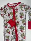 MEAN GREEN - DREAMLAND LONG SLEEVE SLEEPER - BAMBOO