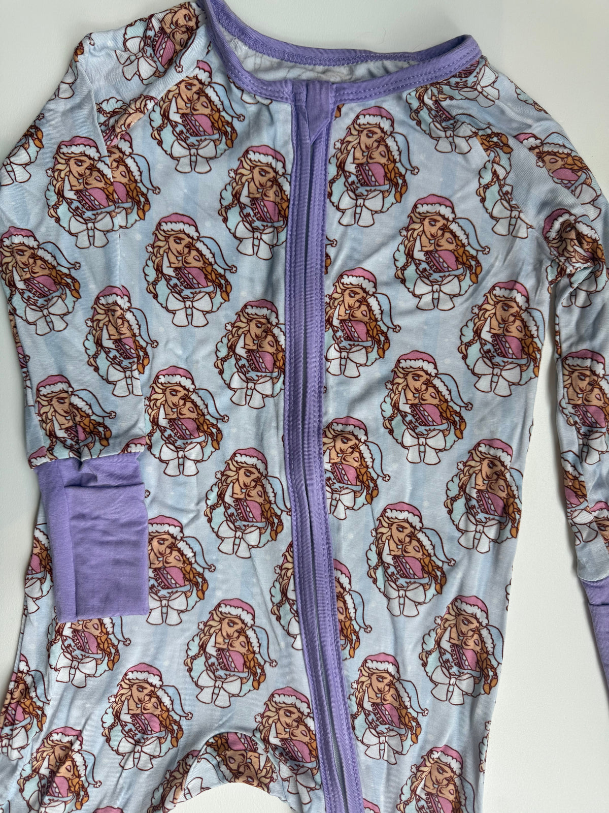 ICE PRINCESS - DREAMLAND LONG SLEEVE SLEEPER - BAMBOO