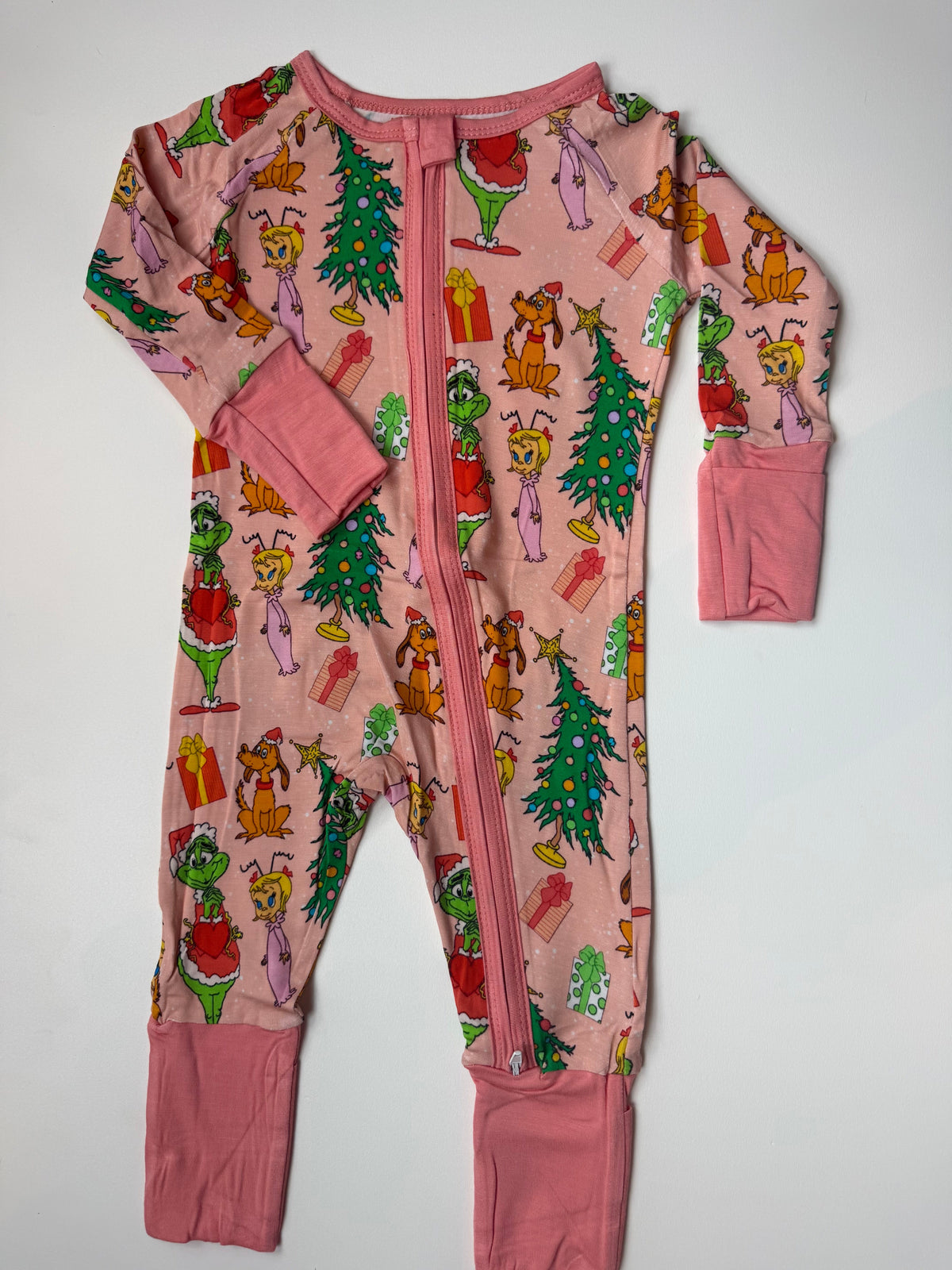 CINDY & MEAN GREEN - DREAMLAND LONG SLEEVE SLEEPER - BAMBOO