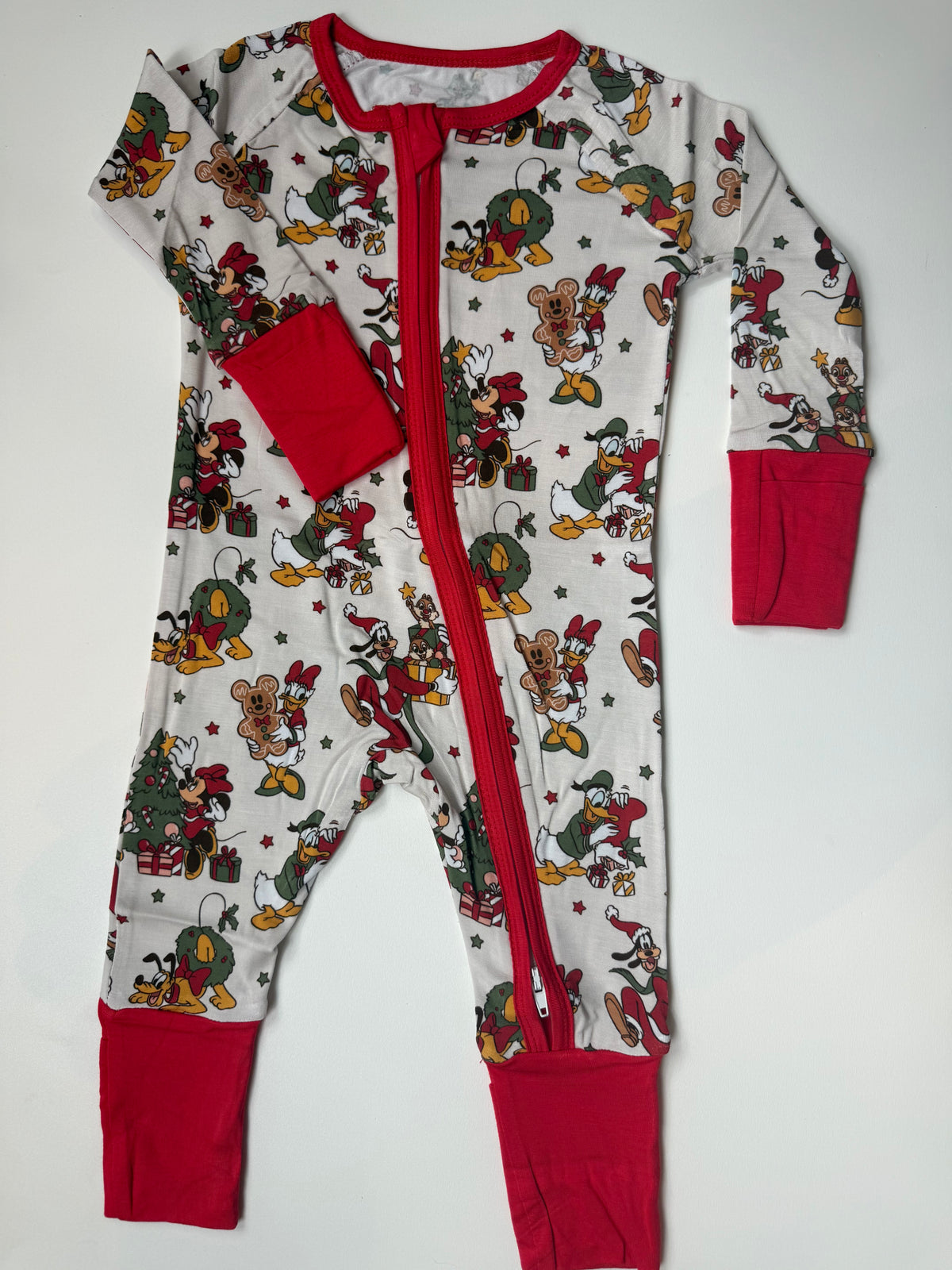 MAGICAL XMAS - DREAMLAND LONG SLEEVE SLEEPER - BAMBOO