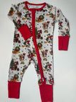 MAGICAL XMAS - DREAMLAND LONG SLEEVE SLEEPER - BAMBOO