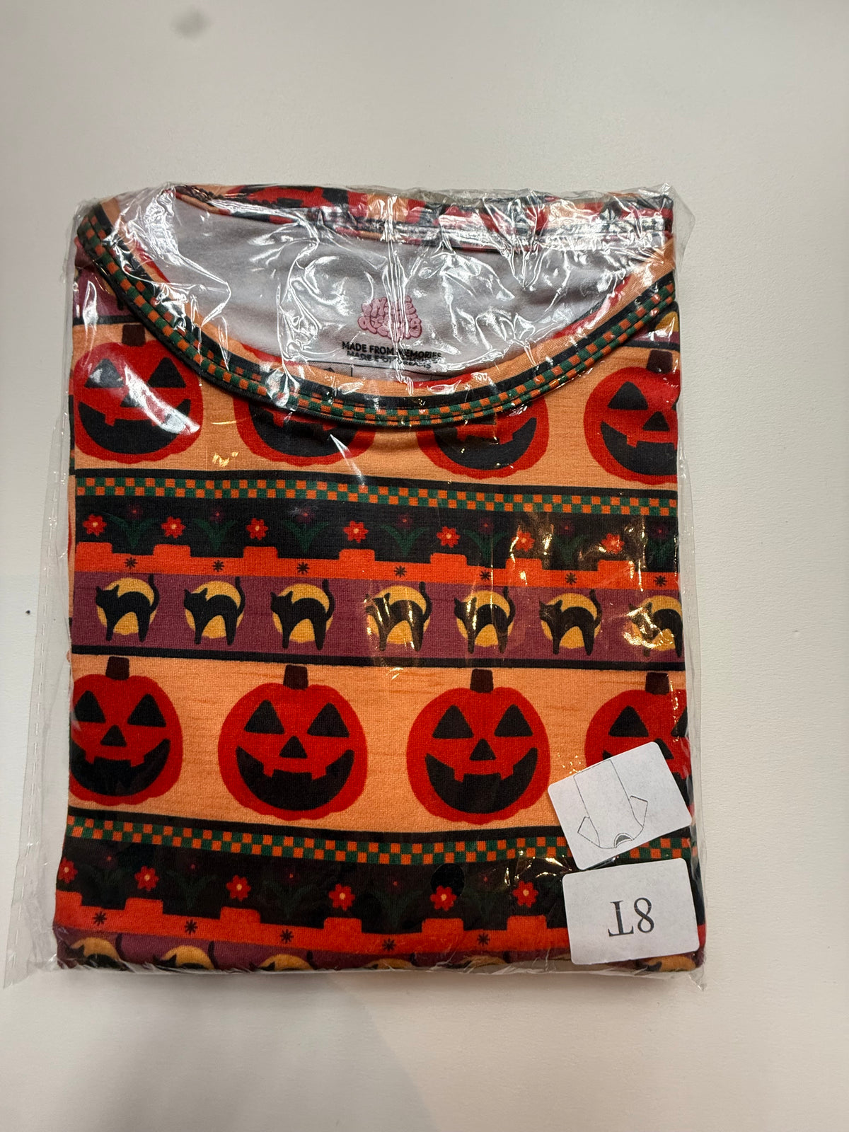 PUMPKIN  PARADE - KIDS SHORT SLEEVE SHIRT - KNIT