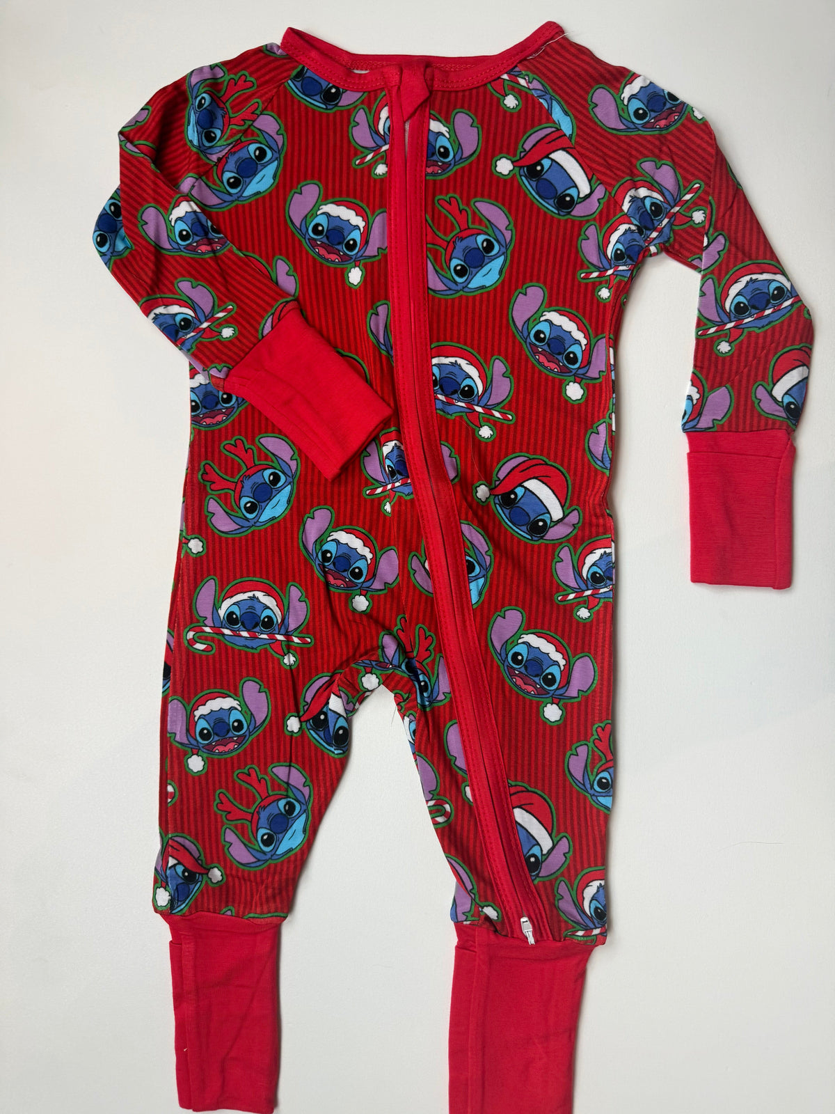 FAMILY XMAS - DREAMLAND LONG SLEEVE SLEEPER - BAMBOO