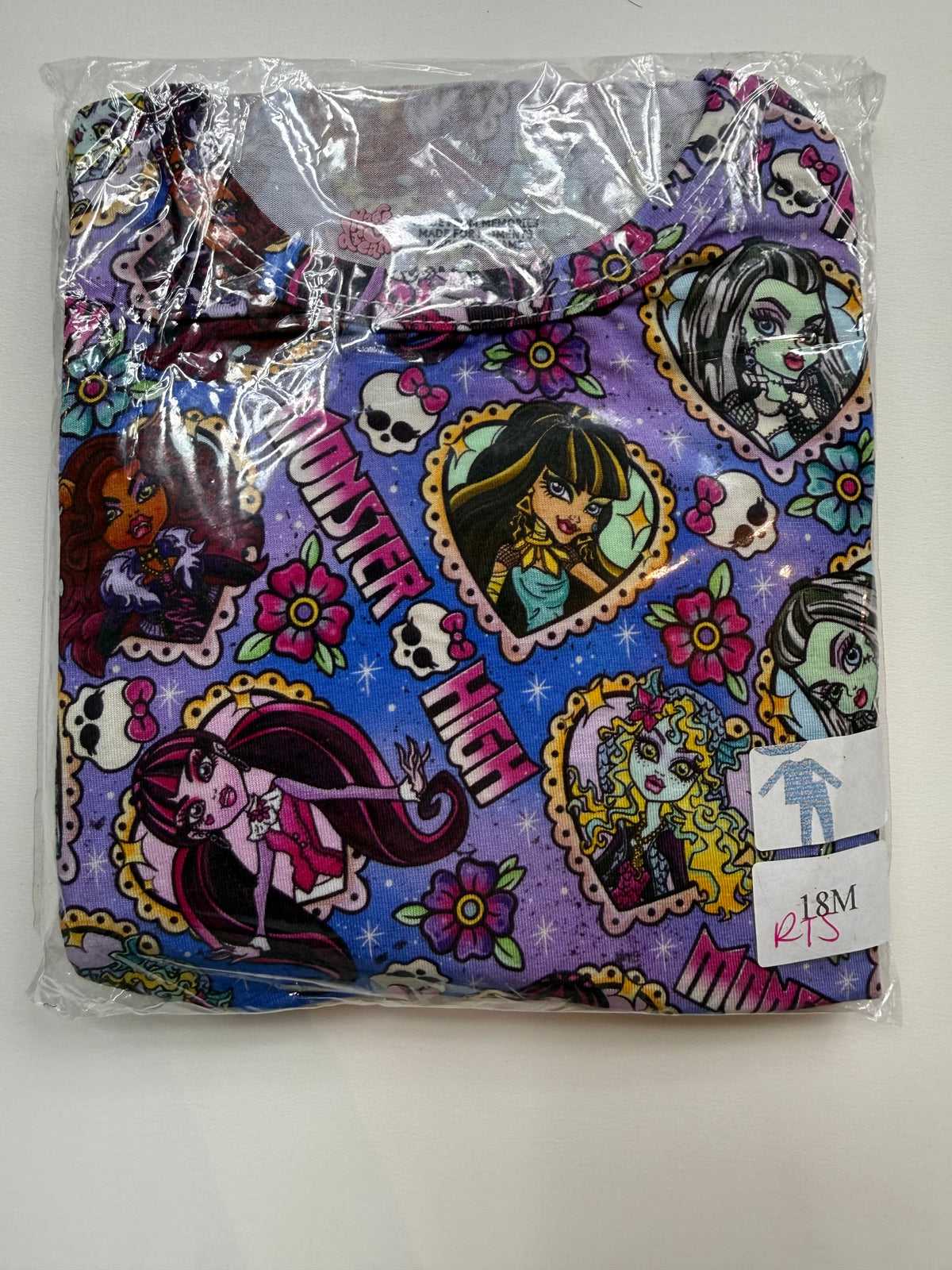 GHOUL GIRLS - SLUMBER LONG SLEEVE PAJAMA PANTS SET - BAMBOO