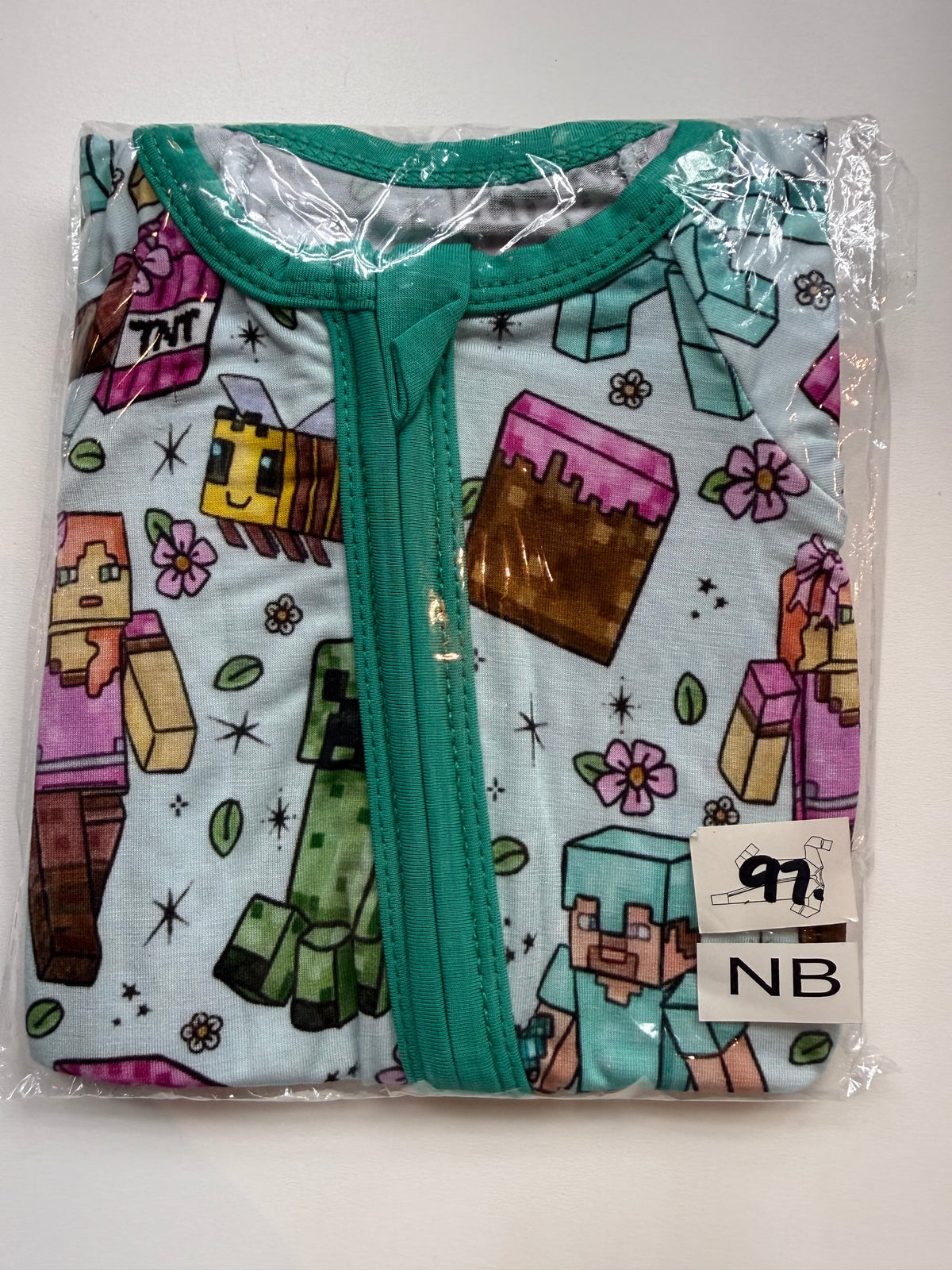 GIRLY CRAFT - DREAMLAND LONG SLEEVE SLEEPER - BAMBOO
